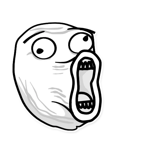 😂 Стикер «RAGEfaces» для Telegram