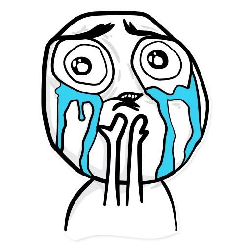 😢 Стикер «RAGEfaces» для Telegram