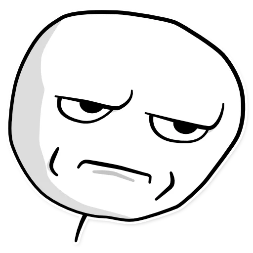 😒 Стикер «RAGEfaces» для Telegram