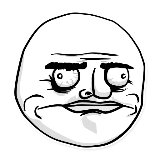 👍 Стикер «RAGEfaces» для Telegram