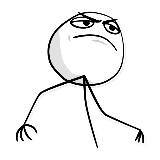 😏 Стикер «RAGEfaces» для Telegram