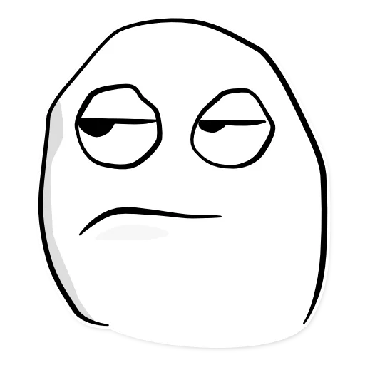 😒 Стикер «RAGEfaces» для Telegram