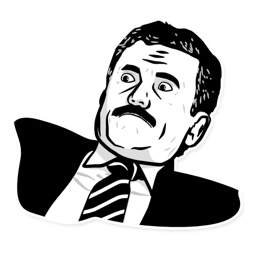 😳 Стикер «RAGEfaces» для Telegram
