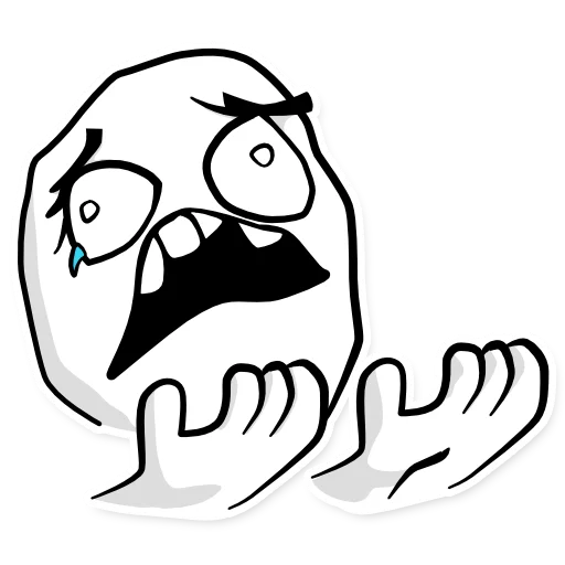 😫 Стикер «RAGEfaces» для Telegram