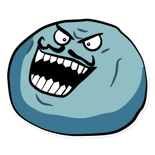 😈 Стикер «RAGEfaces» для Telegram
