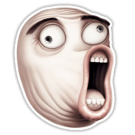 😜 Стикер «Rage Faces VK» для Telegram
