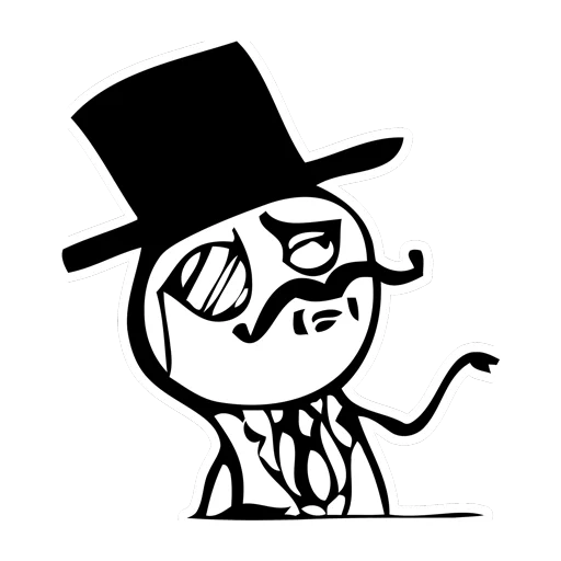 🎩 Стикер «Meme Sticker Pack» для Telegram