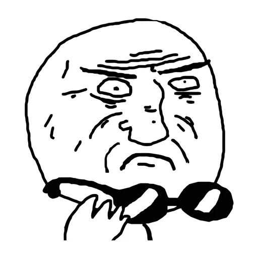 👓 Стикер «Meme Sticker Pack» для Telegram