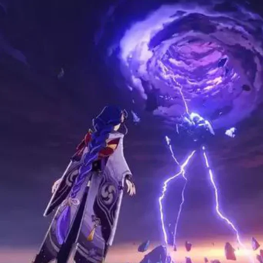 🌪 Стикер «райден» для Telegram