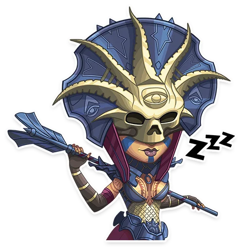 😴 Стикер «Raid Shadow Legends» для Telegram