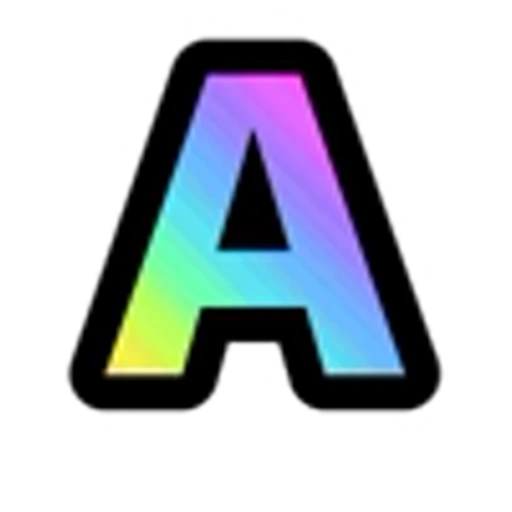 🔠 Эмодзи «Rainbow 2» для Telegram