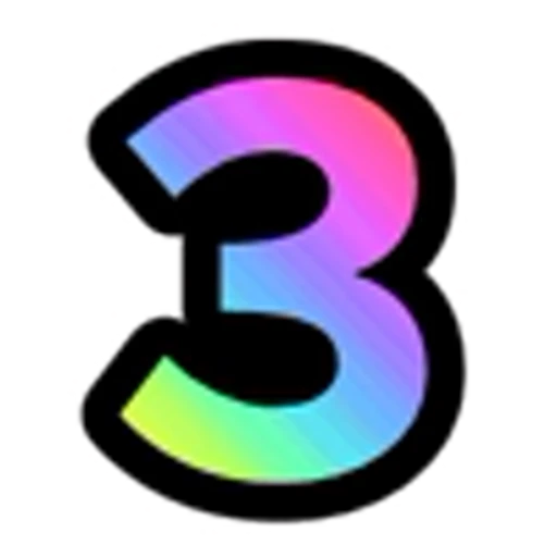 3️⃣ Эмодзи «Rainbow 2» для Telegram