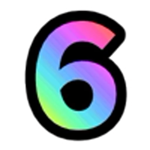 6️⃣ Эмодзи «Rainbow 2» для Telegram