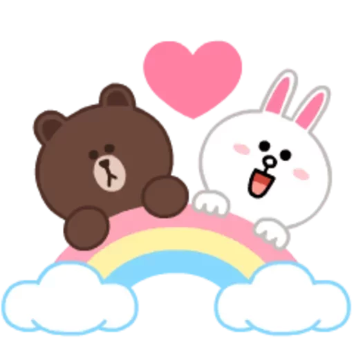 🌈 Стикер «Rainbow Emotions» для Telegram