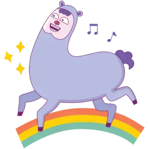 🌈 Стикер «Rainbow Emotions» для Telegram