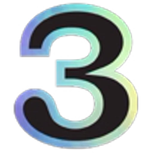 3️⃣ Эмодзи «Rainbow Light» для Telegram