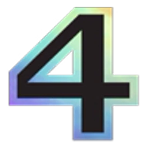 4️⃣ Эмодзи «Rainbow Light» для Telegram