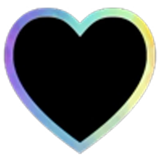 🖤 Эмодзи «Rainbow Light» для Telegram