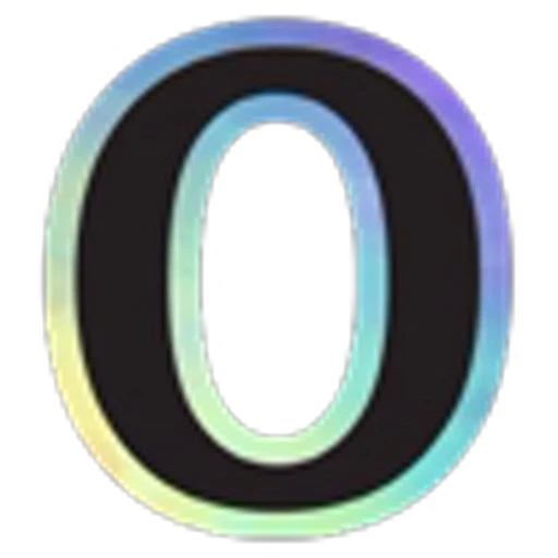 0️⃣ Эмодзи «Rainbow Light» для Telegram