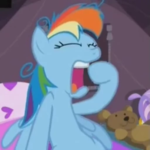 😴 Стикер «Rainbow Dash» для Telegram