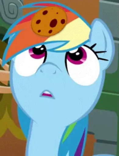 🍪 Стикер «Rainbow Dash» для Telegram