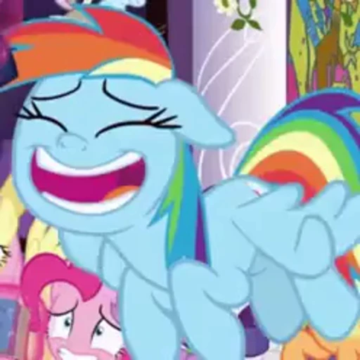 😂 Стикер «Rainbow Dash» для Telegram