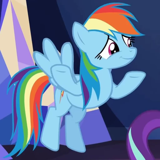 🙂 Стикер «Rainbow Dash» для Telegram