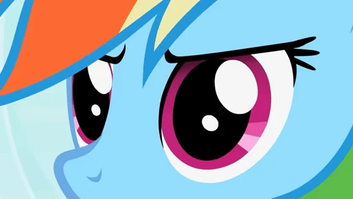 😠 Стикер «Rainbow Dash» для Telegram