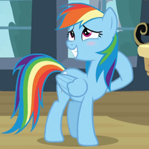 ☺️ Стикер «Rainbow Dash» для Telegram
