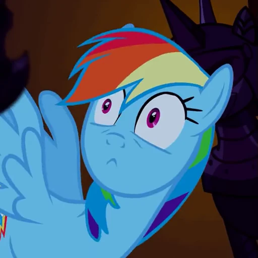 😲 Стикер «Rainbow Dash» для Telegram