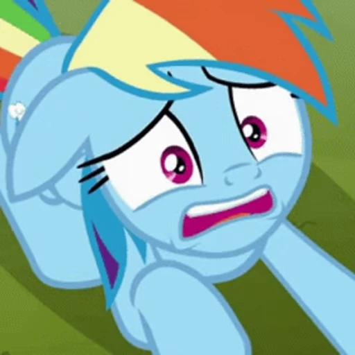 😟 Стикер «Rainbow Dash» для Telegram