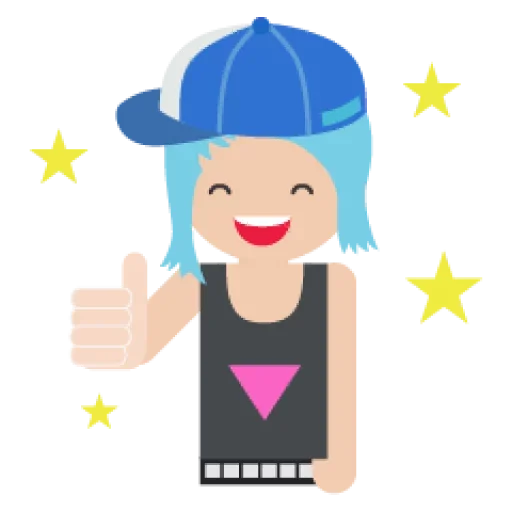 😌 Стикер «Rainbow for people» для Telegram
