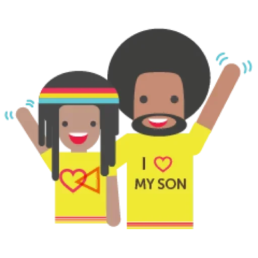 😌 Стикер «Rainbow for people» для Telegram