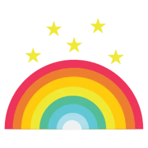 🤨 Стикер «Rainbow for people» для Telegram