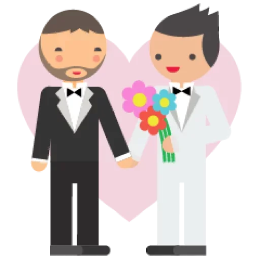 😚 Стикер «Rainbow for people» для Telegram