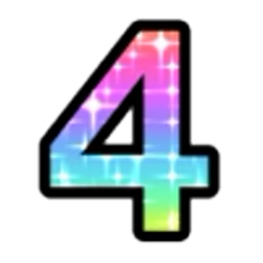 4️⃣ Эмодзи «Rainbow Glitter Font» для Telegram