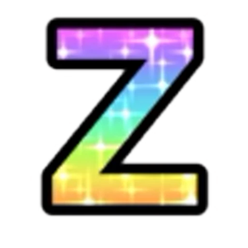 🔠 Эмодзи «Rainbow Glitter Font» для Telegram