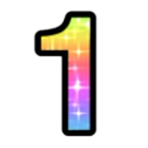 1️⃣ Эмодзи «Rainbow Glitter Font» для Telegram