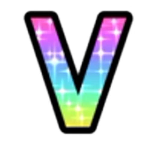🔠 Эмодзи «Rainbow Glitter Font» для Telegram