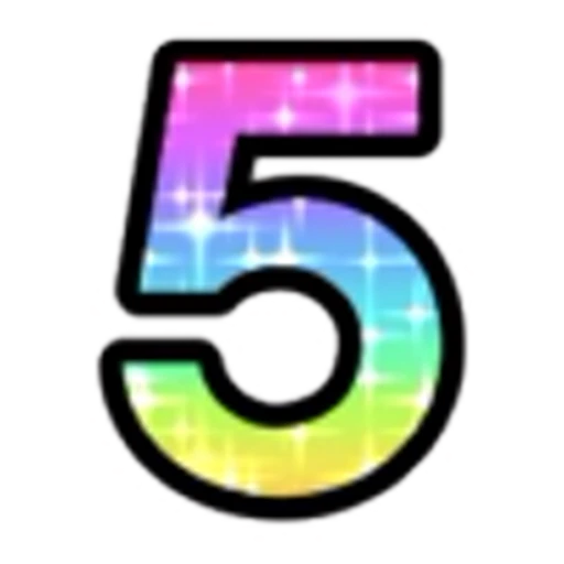 5️⃣ Эмодзи «Rainbow Glitter Font» для Telegram