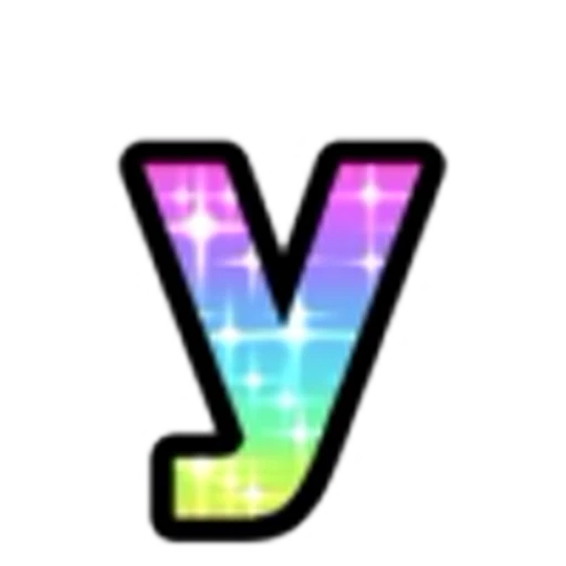 🔡 Эмодзи «Rainbow Glitter Font» для Telegram