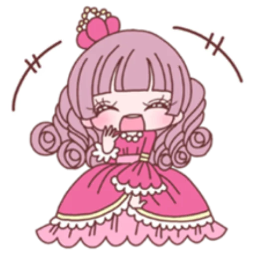 👂 Стикер «Rainbow Lolita» для Telegram