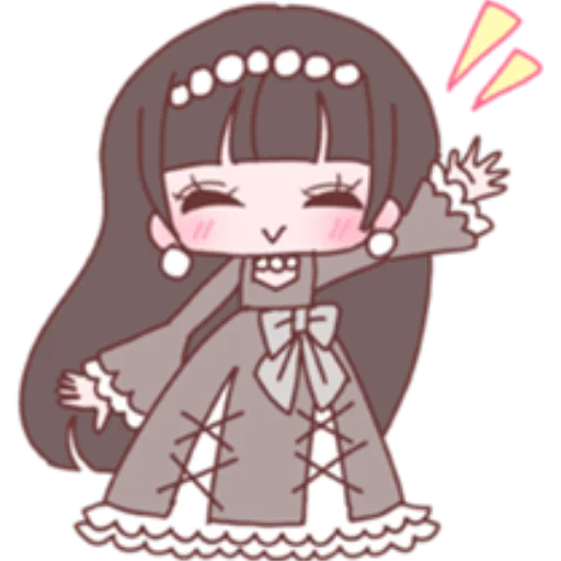 👄 Стикер «Rainbow Lolita» для Telegram