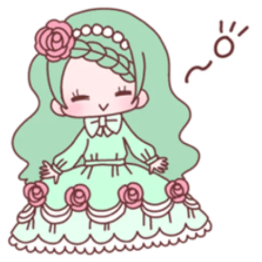 🖼 Стикер «Rainbow Lolita» для Telegram