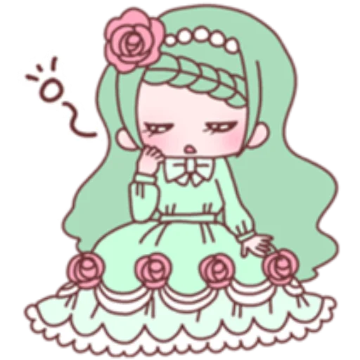 🖼 Стикер «Rainbow Lolita» для Telegram