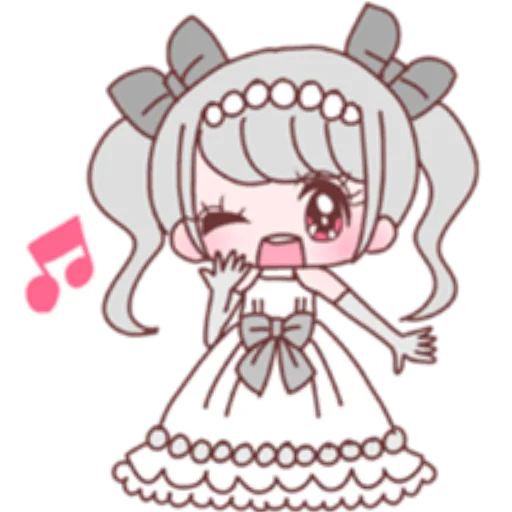 🖼 Стикер «Rainbow Lolita» для Telegram