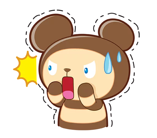 😱 Стикер «RainbowRoad» для Telegram