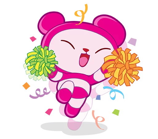 👯 Стикер «RainbowRoad» для Telegram