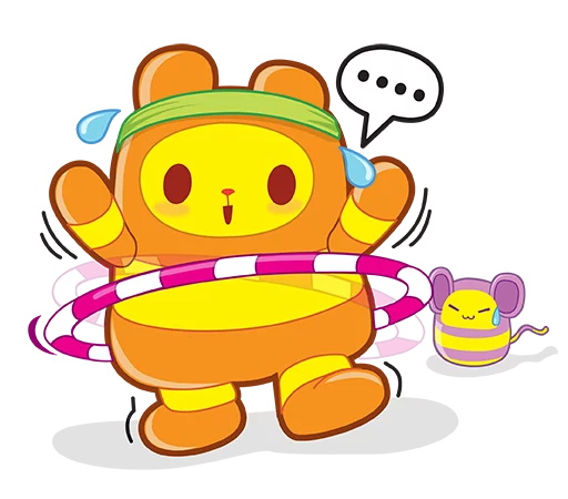 😲 Стикер «RainbowRoad» для Telegram