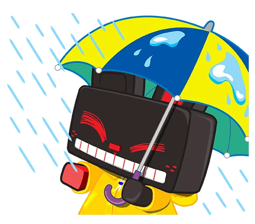 💦 Стикер «RainbowRoad» для Telegram